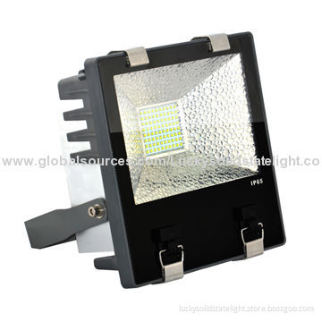 80W LED Floodlight, New IP65, CE, RoHS Marks, 90-264V AC Input Voltage